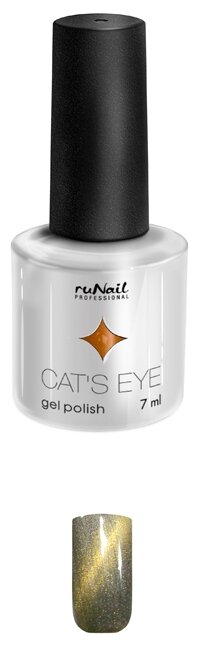 Набор для маникюра Runail магнит и гель-лак Cat’s eye (фото modal 5)