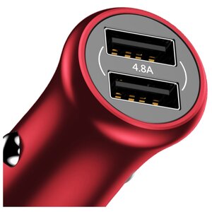 Автомобильная зарядка Baseus Dual-USB Car Charger 4.8A CCALL-GB01/GB09 (фото modal nav 13)