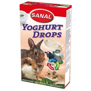 Лакомство для кроликов, грызунов Sanal Yoghurt Drops (фото modal nav 1)
