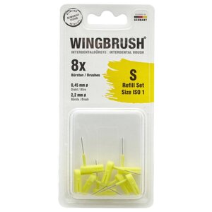 Набор съемных ершиков Wingbrush ISO 2 комплект сменных ёршиков (фото modal nav 1)