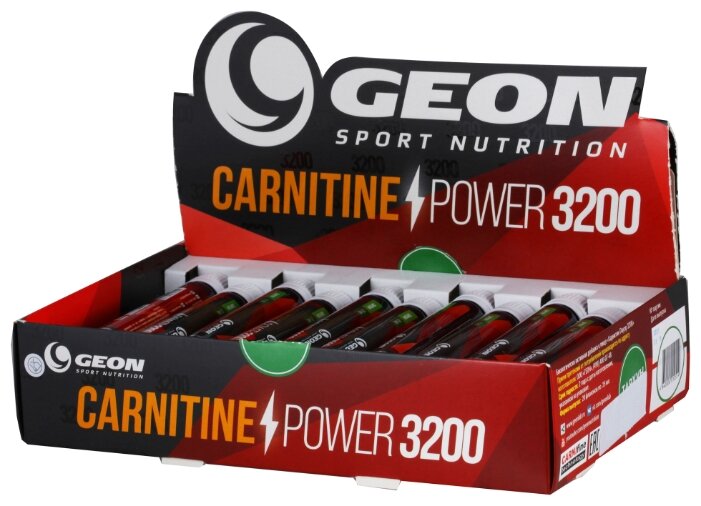 G.E.O.N. L-карнитин Power 3200 мг (20 ампул х 25 мл) (фото modal 4)