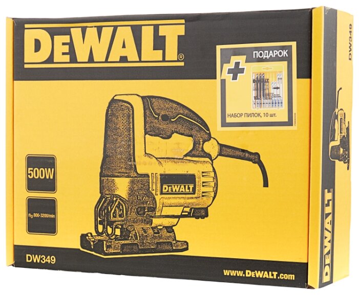 Электролобзик DeWALT DW349 (фото modal 8)