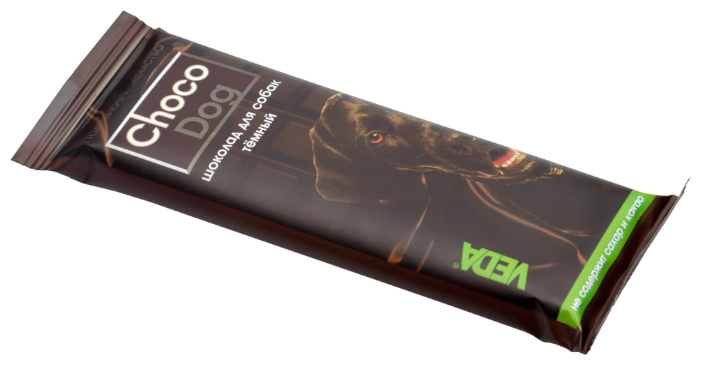 Лакомство для собак VEDA Choco Dog шоколад темный (фото modal 2)