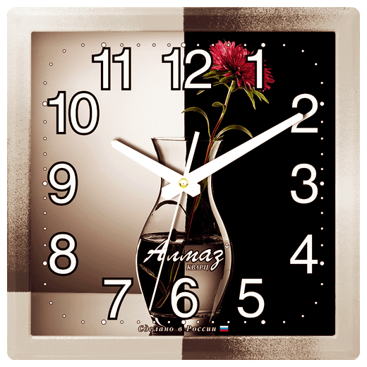 Часы настенные кварцевые Алмаз K04 (фото modal 1)