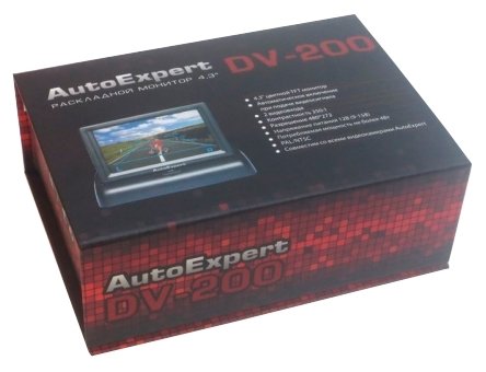 Автомобильный монитор AutoExpert DV-200 (фото modal 2)