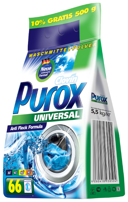 Стиральный порошок Purox Universal (фото modal 1)