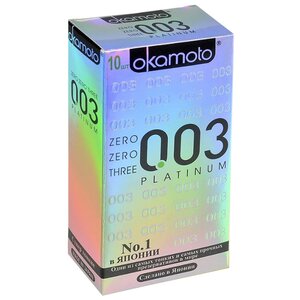 Презервативы Okamoto 003 Platinum (фото modal nav 2)