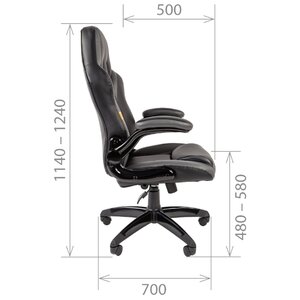 Компьютерное кресло Chairman GAME 15 игровое (фото modal nav 7)