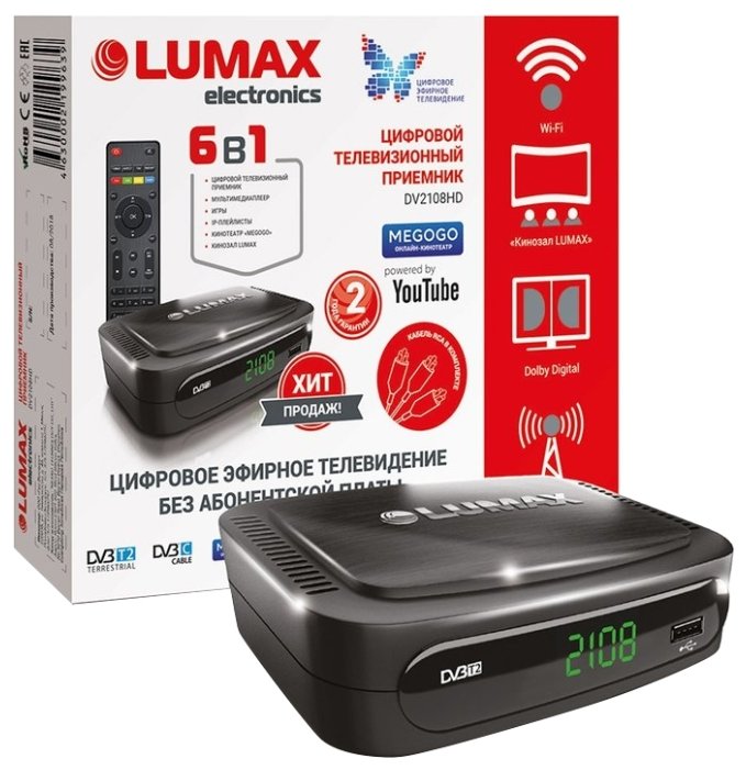 TV-тюнер LUMAX DV-2108HD (фото modal 1)