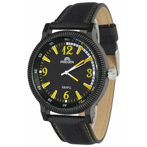 Наручные часы Радуга 608 черно-желтые (фото modal nav 1)