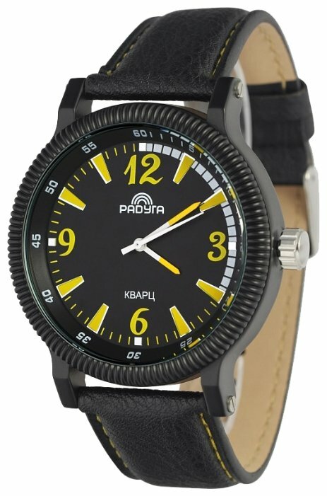 Наручные часы Радуга 608 черно-желтые (фото modal 1)