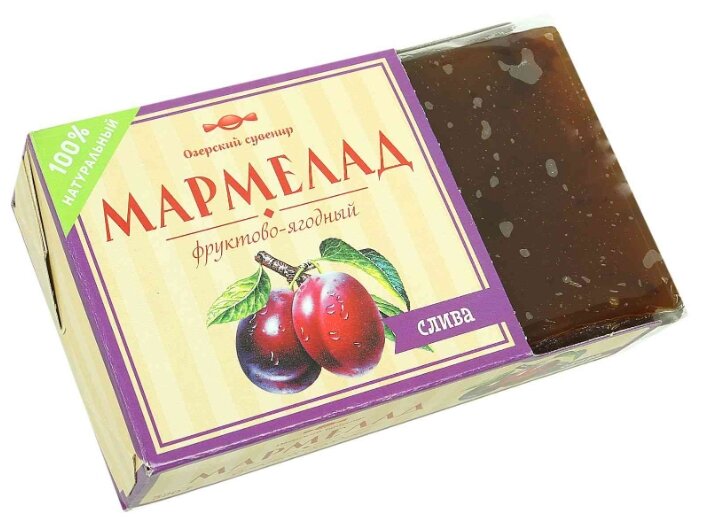 Мармелад Озерский сувенир фруктово-ягодный Слива 320 г (фото modal 3)