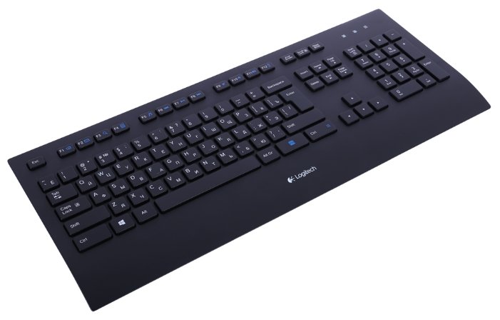 Клавиатура Logitech Corded Keyboard K280e Black USB (фото modal 3)