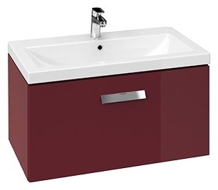 Тумба для ванной комнаты Cersanit Xantia Red (P-SZ-XAR-CM/AM/ZU80) (фото modal 1)