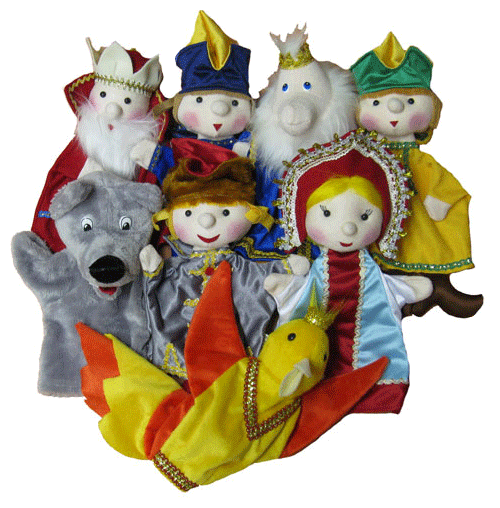 Тайга Набор перчаточных кукол Иван-царевич и Серый волк (4019) (фото modal 1)