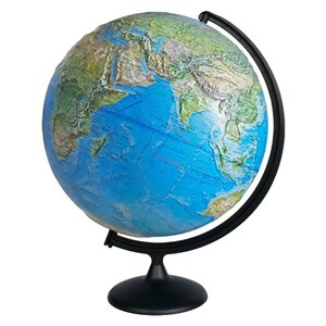 Глобус физико-политический Глобусный мир Двойная карта 420 мм (10356) (фото modal nav 1)