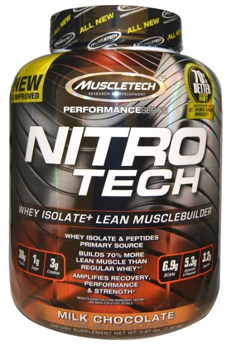 Протеин MuscleTech Nitro Tech (1.8 кг), (фото modal 6)