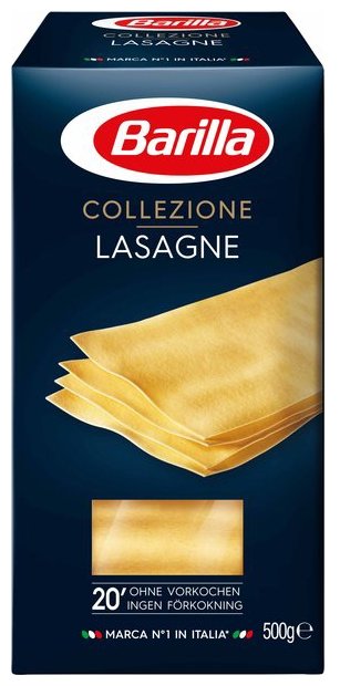 Barilla Лазанья Collezione Lasagne, 500 г (фото modal 1)