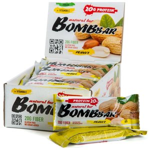 BombBar протеиновый батончик Natural Bar + Vitamin C (60 г)(20 шт.) (фото modal nav 2)