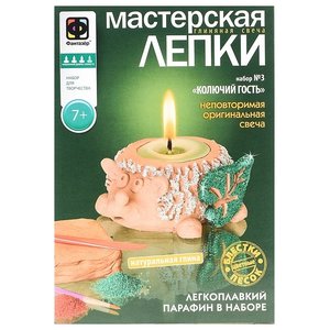 Фантазёр Мастерская лепки Глиняная свеча 