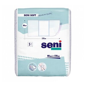 Пеленки Seni Soft (SE-091-S005-004) 90 х 170 см (5 шт.) (фото modal nav 1)
