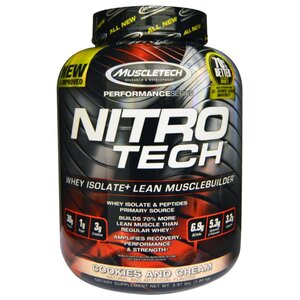 Протеин MuscleTech Nitro Tech (1.8 кг), (фото modal nav 3)