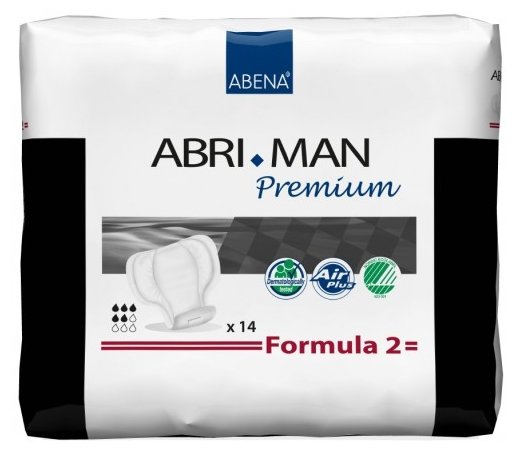 Урологические прокладки Abena Abri-Man Premium Formula 2 41007, 14 шт. (фото modal 1)