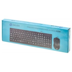 Клавиатура и мышь Oklick 620M Black USB (фото modal nav 7)