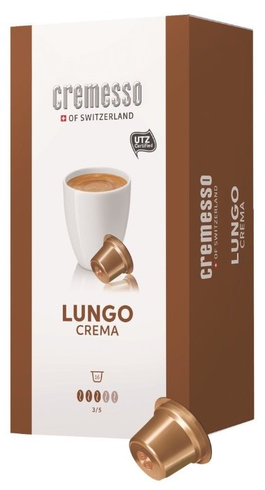 Кофе в капсулах Cremesso Lungo Crema (16 шт.) (фото modal 1)