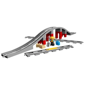 Конструктор LEGO Duplo 10872 Железнодорожный мост и рельсы (фото modal nav 3)