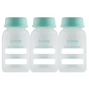 Lubby Бутылочки-контейнеры для грудного молока (фото modal nav 1)