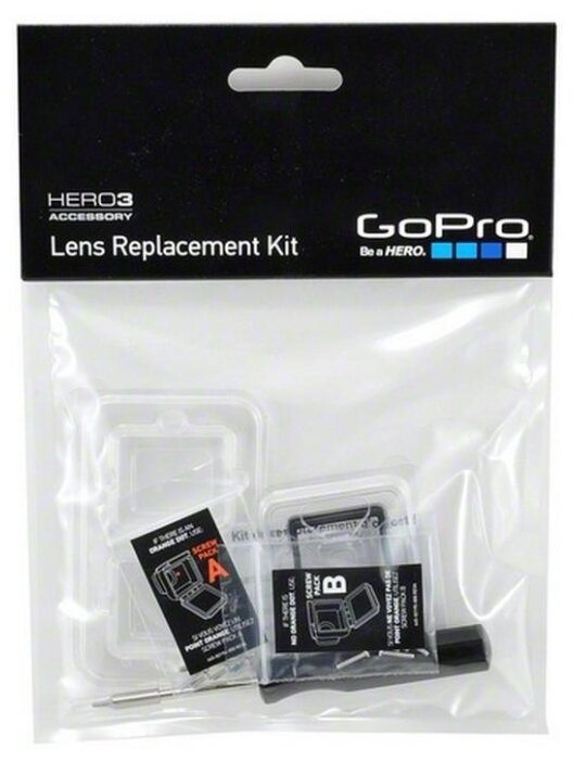 Набор линз GoPro Lens Replacement Kit для GoPro HERO3 (фото modal 2)
