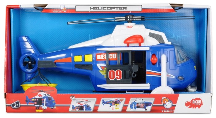 Вертолет Dickie Toys 3308356 41 см (фото modal 4)