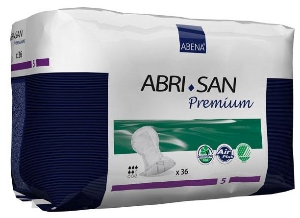 Урологические прокладки Abena Abri-San Premium 5 (9374) (36 шт.) (фото modal 1)