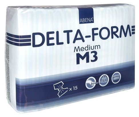 Подгузники Abena Delta-Form 3 (15 шт.) (фото modal 1)