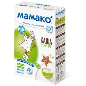 Каша МАМАКО молочная гречневая на козьем молоке (с 4 месяцев) 200 г (фото modal nav 1)