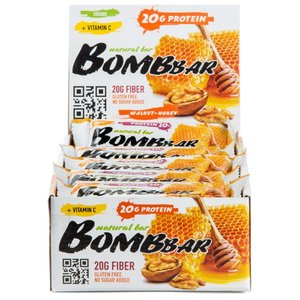 BombBar протеиновый батончик Natural Bar + Vitamin C (60 г)(20 шт.) (фото modal nav 35)