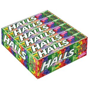 Леденцы Halls Colors ассорти 12 шт. (фото modal nav 1)