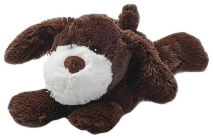 Игрушка-грелка Warmies Cozy plush Щенок коричневый 18 см (фото modal 1)