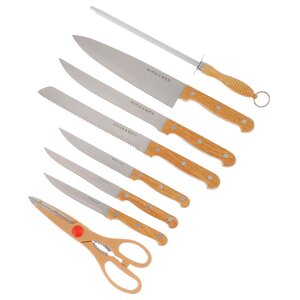 Набор MAYER & BOCH 12 ножей, ножницы и мусат с подставкой 24251 / 24252 / 24253 (фото modal nav 9)