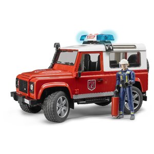 Пожарный автомобиль Bruder Внедорожник Land Rover Defender Station Wagon (02-596) 1:16 28 см (фото modal nav 1)