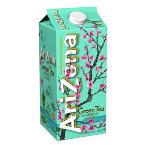 Чай AriZona Green Tea with Ginseng and Honey, тетра-пак (фото modal nav 1)