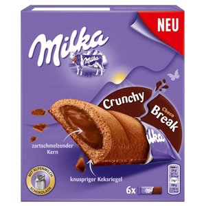 Батончик Milka Crunchy Break Choco, 26 г, коробка (фото modal nav 1)