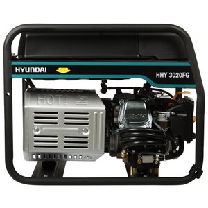 Газо-бензиновая электростанция Hyundai HHY 3020FG (фото modal nav 5)