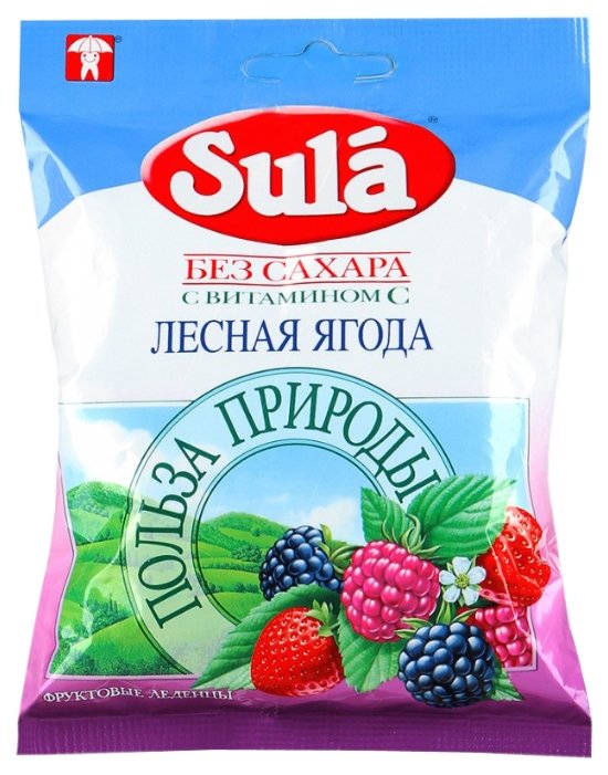 Леденцы Sula Лесная ягода 60 г (фото modal 1)