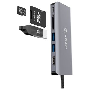 USB-концентратор Adam Elements CASA Hub A01 разъемов: 5 (фото modal nav 9)