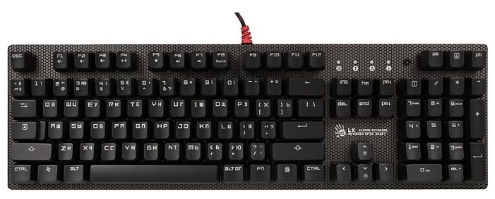 Клавиатура A4Tech Bloody B810R NetBee Black USB (фото modal 1)