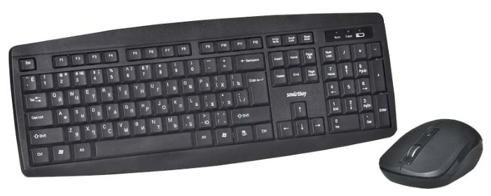 Клавиатура и мышь SmartBuy ONE 212332AG Black USB (фото modal 3)
