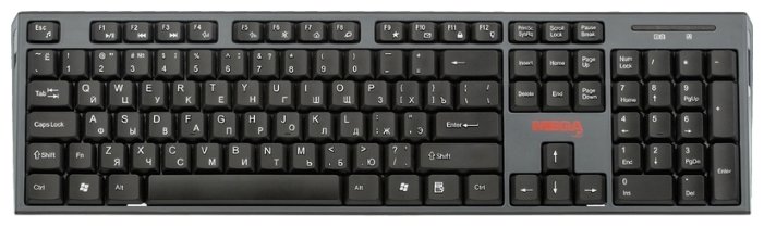 Клавиатура и мышь ProMEGA SMK-606372AG Grey USB (фото modal 2)
