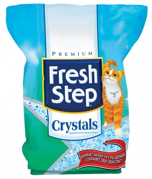 Наполнитель Fresh Step Crystals (1.81 кг) (фото modal 1)